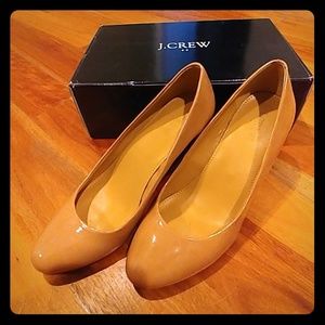 J Crew Sylvia Patent Wedges